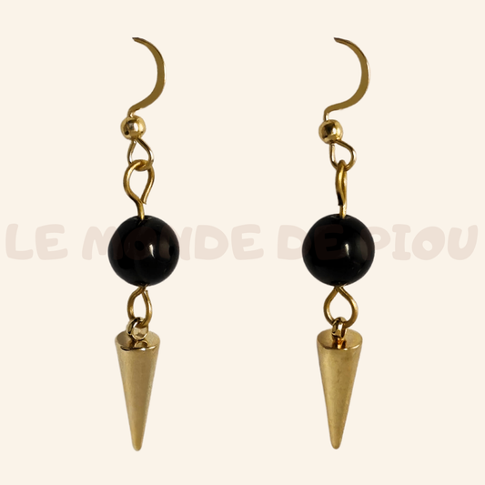Boucle D'oreille Black thorn