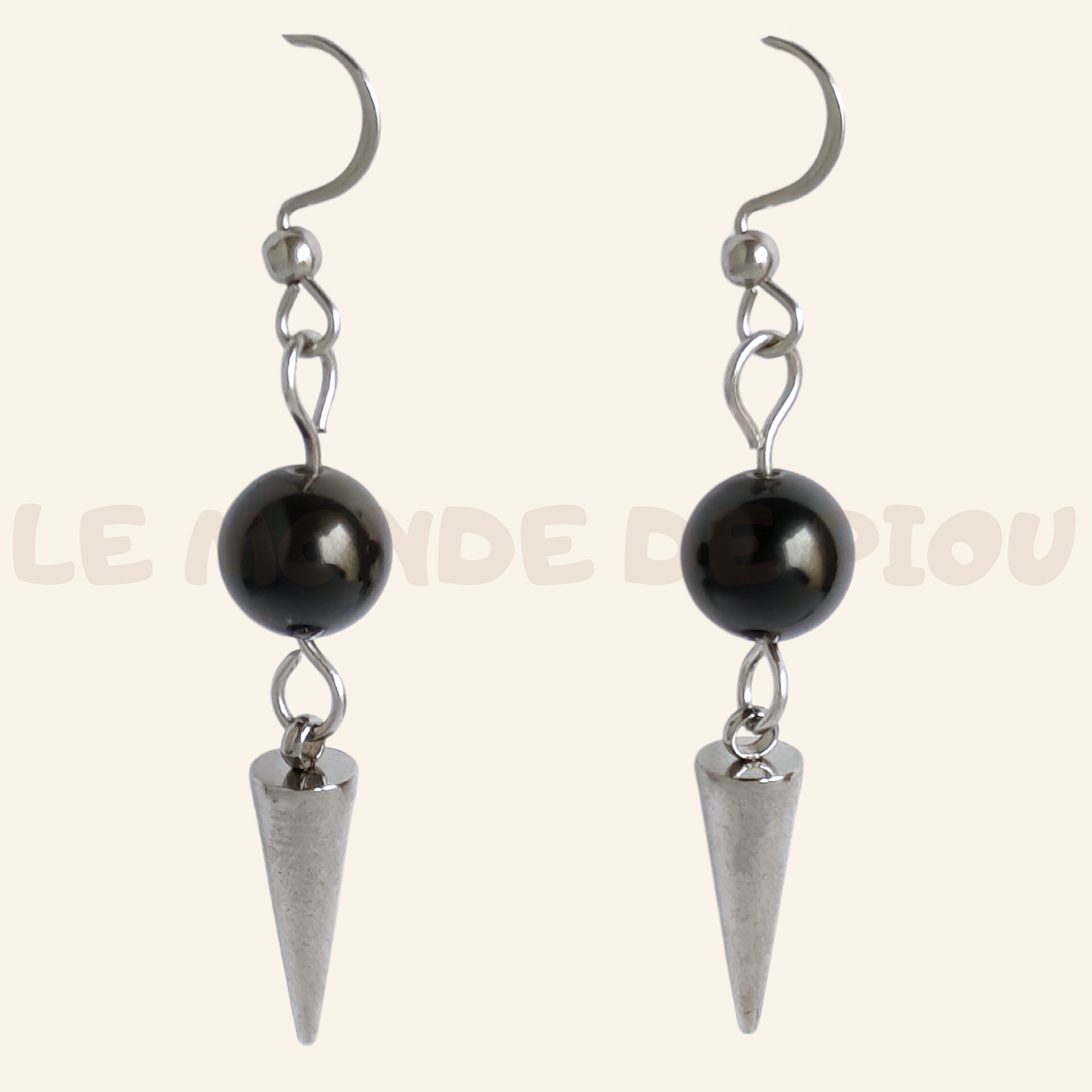 Boucle D'oreille Black thorn