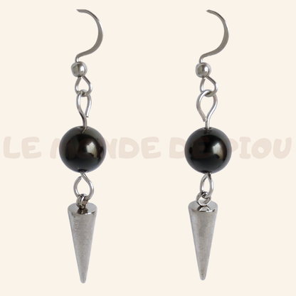 Boucle D'oreille Black thorn