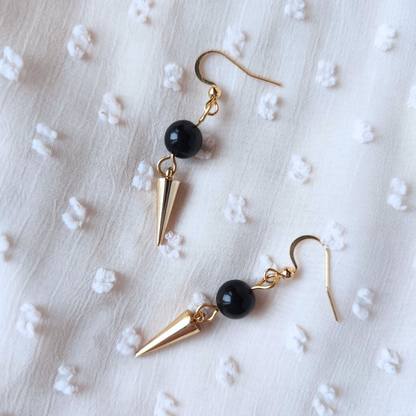 Boucle D'oreille Black thorn