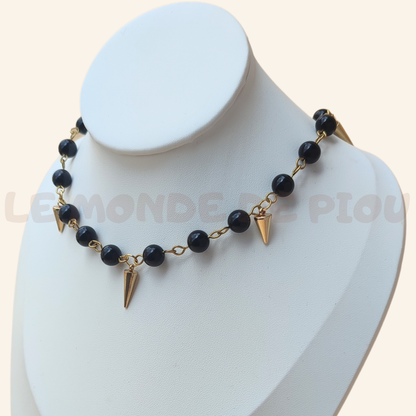 Parure Doré Black thorn